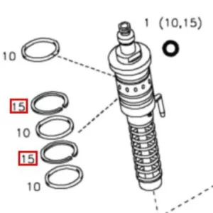 Przekładka pompy wtryskowej Deutz - 01319140