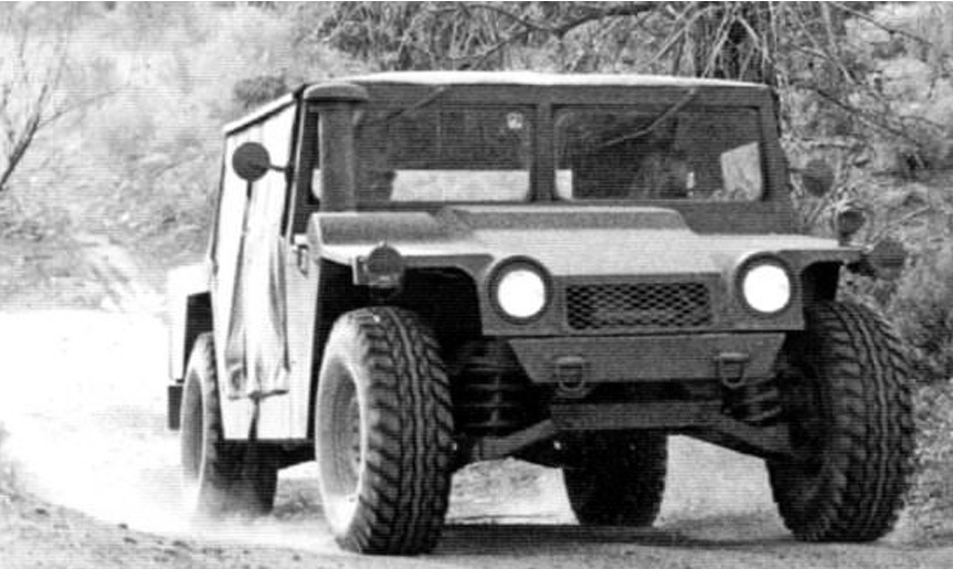 prototyp wojskowego HMMWV z silnikiem Deutz