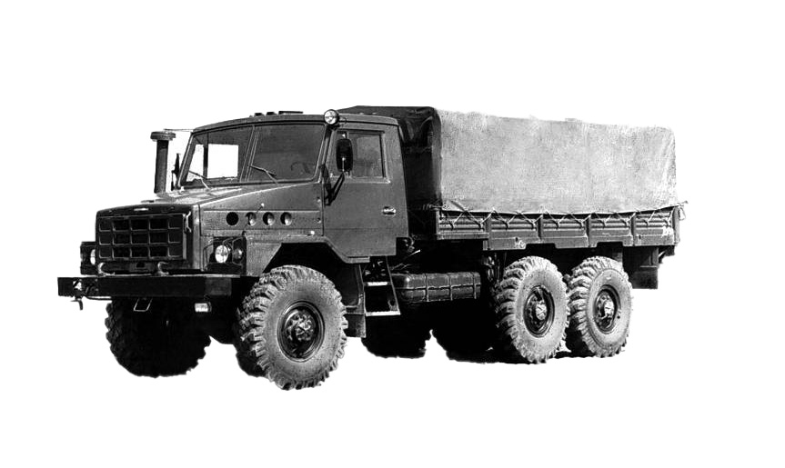 Ural-4322 z silnikem Dutz KDZ